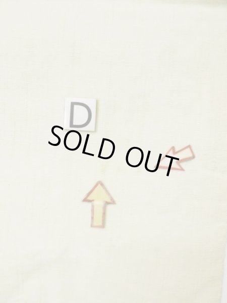 画像15: L0512K 名古屋帯 女性用着物 シルク(正絹)   オフ ホワイト つた 【中古】 【USED】 【リサイクル】 ★★★☆☆ (15)