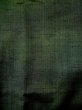 画像5: L0519B Mint  道中着 女性用着物  シルク（正絹） ダーク グレイッシュ グリーン（緑）, 縞 【中古】 【USED】 【リサイクル】 ★★★★☆ (5)