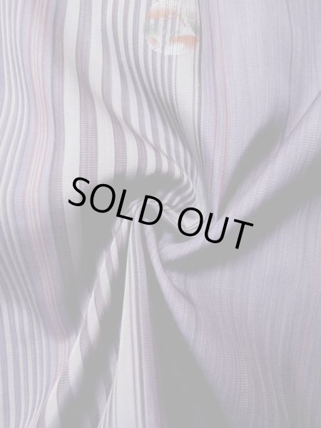 画像11: L0519D Mint  道中着 女性用着物  シルク(正絹)   藤, 蝶々 【中古】 【USED】 【リサイクル】 ★★★★☆ (11)