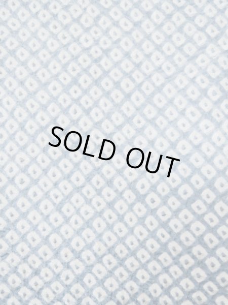 画像5: L0519E  道中着 女性用着物 衿が狭い シルク(正絹) ペール  水色, かのこ 【中古】 【USED】 【リサイクル】 ★★☆☆☆ (5)