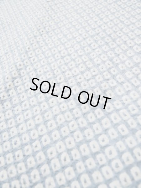 画像8: L0519E  道中着 女性用着物 衿が狭い シルク(正絹) ペール  水色, かのこ 【中古】 【USED】 【リサイクル】 ★★☆☆☆ (8)