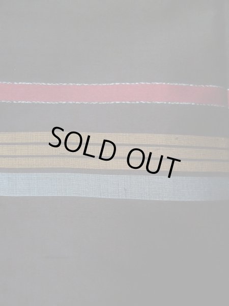 画像5: L0519H  道行 女性用着物  シルク(正絹)   黒, 縞 【中古】 【USED】 【リサイクル】 ★★★☆☆ (5)