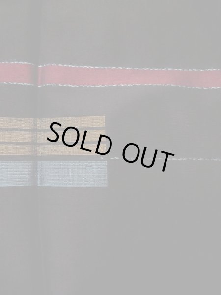 画像6: L0519H  道行 女性用着物  シルク(正絹)   黒, 縞 【中古】 【USED】 【リサイクル】 ★★★☆☆ (6)