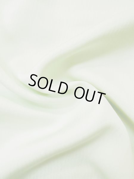 画像12: L0519N  訪問着 女性用着物  シルク(正絹) ペール ライト 黄緑色, 草 【中古】 【USED】 【リサイクル】 ★★★☆☆ (12)