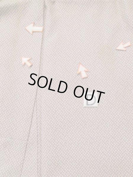 画像19: L0519P  訪問着 女性用着物  シルク(正絹)   えんじ, 菊 【中古】 【USED】 【リサイクル】 ★☆☆☆☆ (19)