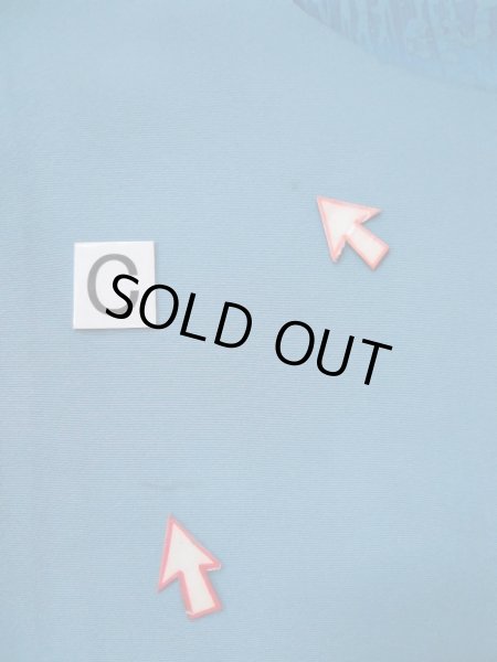 画像17: L0519R  訪問着 女性用着物  シルク（正絹） グレイッシュ 緑み 青, 葉 【中古】 【USED】 【リサイクル】 ★☆☆☆☆ (17)