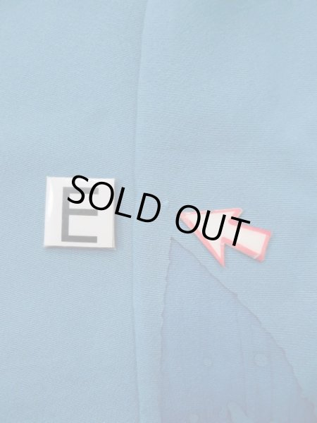 画像19: L0519R  訪問着 女性用着物  シルク（正絹） グレイッシュ 緑み 青, 葉 【中古】 【USED】 【リサイクル】 ★☆☆☆☆ (19)