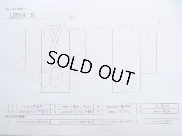 画像16: L0519S  振袖 女性用着物  シルク（正絹）   グリーン（緑）, ぼたん 【中古】 【USED】 【リサイクル】 ★★☆☆☆ (16)