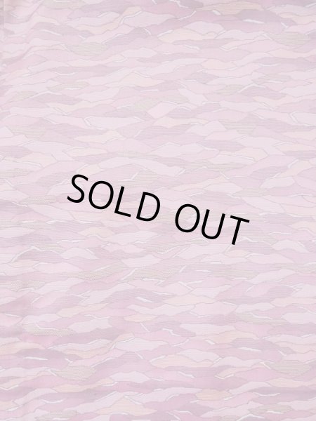 画像3: L0525G  羽織 女性用着物  ウール   ピンク, 抽象的模様 【中古】 【USED】 【リサイクル】 ★★★☆☆ (3)