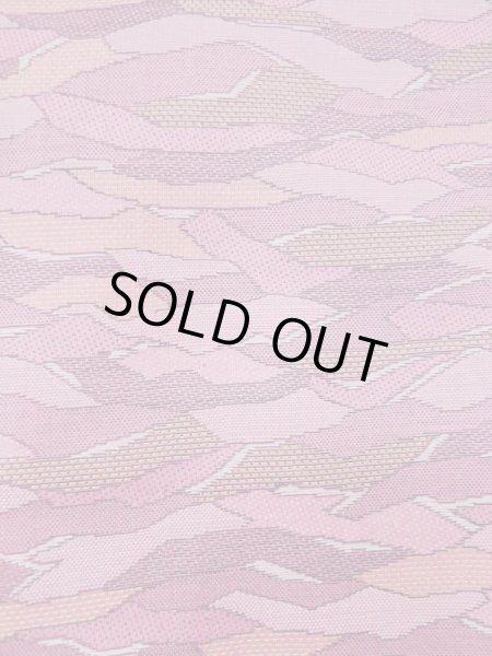 画像6: L0525G  羽織 女性用着物  ウール   ピンク, 抽象的模様 【中古】 【USED】 【リサイクル】 ★★★☆☆ (6)