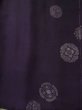 画像5: L0525T  羽織 女性用着物  シルク（正絹） ダーク  紫, 小さな点々 【中古】 【USED】 【リサイクル】 ★☆☆☆☆ (5)