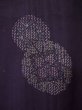 画像6: L0525T  羽織 女性用着物  シルク（正絹） ダーク  紫, 小さな点々 【中古】 【USED】 【リサイクル】 ★☆☆☆☆ (6)