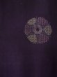 画像7: L0525T  羽織 女性用着物  シルク（正絹） ダーク  紫, 小さな点々 【中古】 【USED】 【リサイクル】 ★☆☆☆☆ (7)