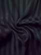 画像11: L0526J  羽織 女性用着物  シルク（正絹）   黒, 縞 【中古】 【USED】 【リサイクル】 ★★★☆☆ (11)