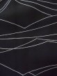 画像8: L0526K  羽織 女性用着物  シルク（正絹）   黒, 梅 【中古】 【USED】 【リサイクル】 ★★★☆☆ (8)