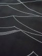 画像9: L0526K  羽織 女性用着物  シルク（正絹）   黒, 梅 【中古】 【USED】 【リサイクル】 ★★★☆☆ (9)