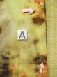 画像13: L0526L  羽織 女性用着物 ウール、化繊の混合 混 グレイッシュ  イエロー（黄色）, 抽象的模様 【中古】 【USED】 【リサイクル】 ★☆☆☆☆ (13)