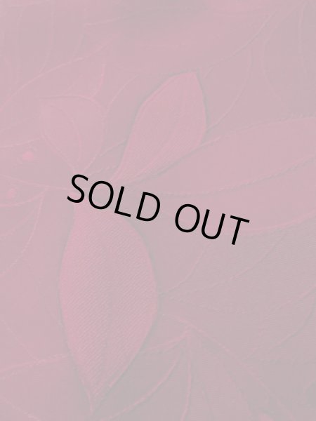 画像10: L0616K  道中着 女性用着物  シルク(正絹)   えんじ,  【中古】 【USED】 【リサイクル】 ★★★☆☆ (10)