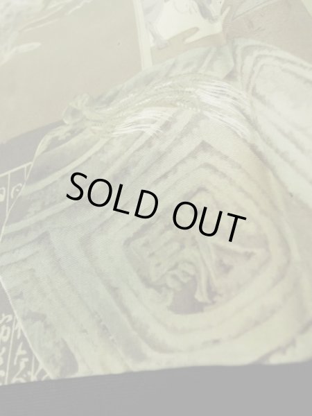 画像12: L0616U  羽織 男性用着物  シルク（正絹）   黒,  【中古】 【USED】 【リサイクル】 ★★★☆☆ (12)