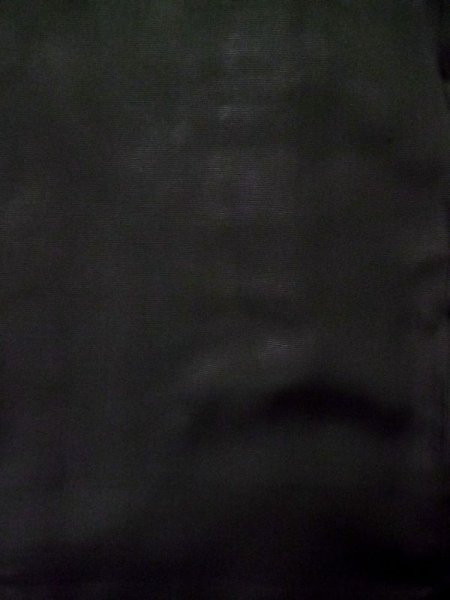 画像16: L0616U  羽織 男性用着物  シルク(正絹)   黒,  【中古】 【USED】 【リサイクル】 ★★★☆☆ (16)