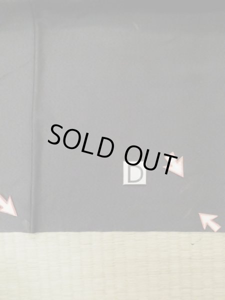 画像23: L0616W  羽織 男性用着物  ウール  茶色み 黒,  【中古】 【USED】 【リサイクル】 ★★☆☆☆ (23)