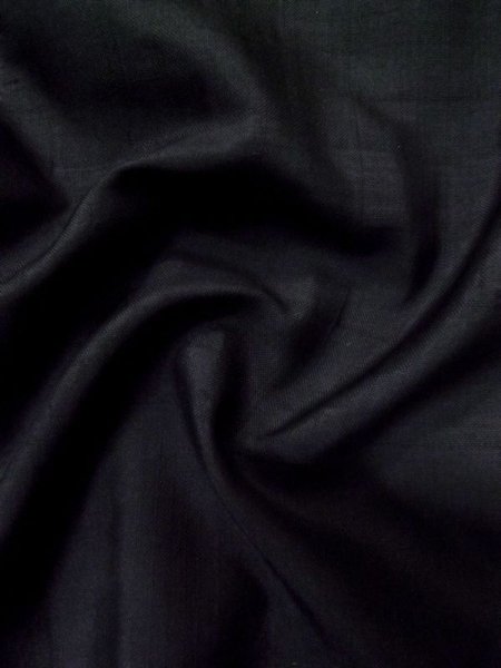 画像18: L0616X  羽織 男性用着物  シルク(正絹)   黒,  【中古】 【USED】 【リサイクル】 ★☆☆☆☆ (18)