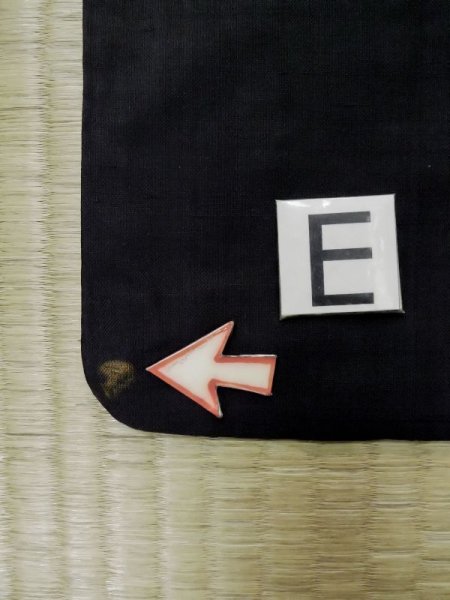 画像24: L0616X  羽織 男性用着物  シルク(正絹)   黒,  【中古】 【USED】 【リサイクル】 ★☆☆☆☆ (24)