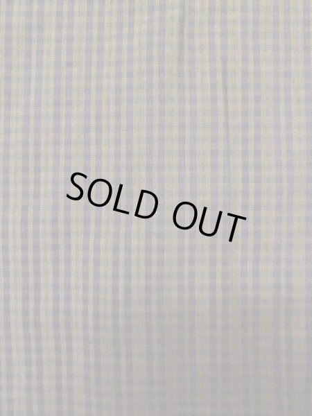 画像3: L0630C  男性用着物 男性用着物  シルク(正絹)  淡い ベージュ, チェック柄 深い【中古】 【USED】 【リサイクル】 ★☆☆☆☆ (3)