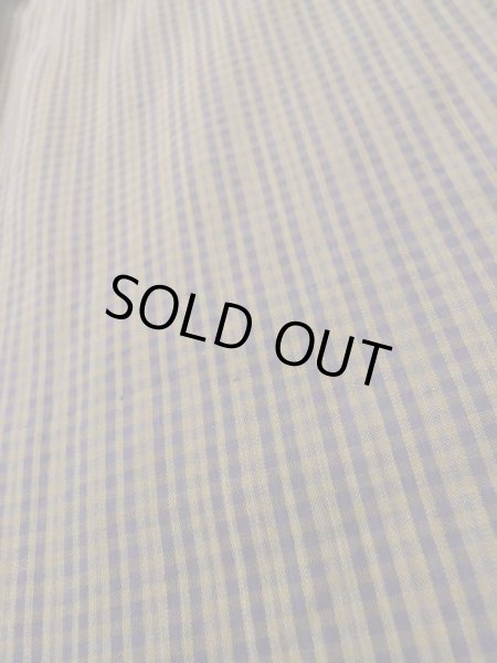 画像6: L0630C  男性用着物 男性用着物  シルク(正絹)  淡い ベージュ, チェック柄 深い【中古】 【USED】 【リサイクル】 ★☆☆☆☆ (6)