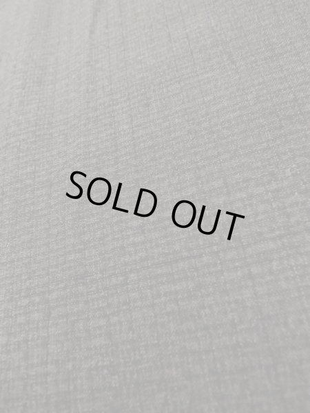 画像8: L0630I  男性用着物 男性用着物  シルク(正絹)  深い 茶色, 幾何学模様 【中古】 【USED】 【リサイクル】 ★☆☆☆☆ (8)