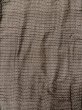画像3: L0630J  男性用着物 男性用着物  シルク（正絹）   茶色, 小さな点々 【中古】 【USED】 【リサイクル】 ★☆☆☆☆ (3)
