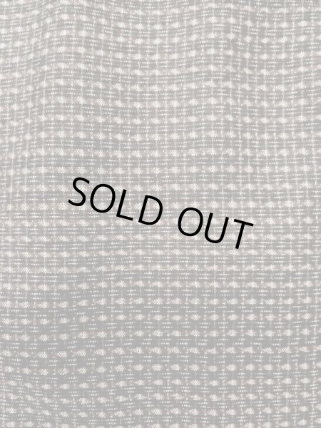 画像5: L0630J  男性用着物 男性用着物  シルク(正絹)   茶色, 小さな点々 【中古】 【USED】 【リサイクル】 ★☆☆☆☆ (5)