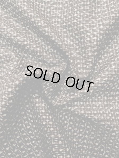 画像10: L0630J  男性用着物 男性用着物  シルク(正絹)   茶色, 小さな点々 【中古】 【USED】 【リサイクル】 ★☆☆☆☆ (10)