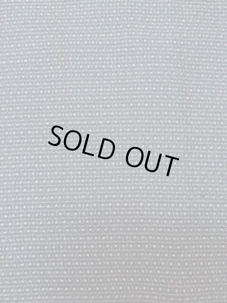 画像5: L0630O  男性用着物 男性用着物  シルク(正絹) 深い 緑み 紺, 幾何学模様 【中古】 【USED】 【リサイクル】 ★★★☆☆ (5)