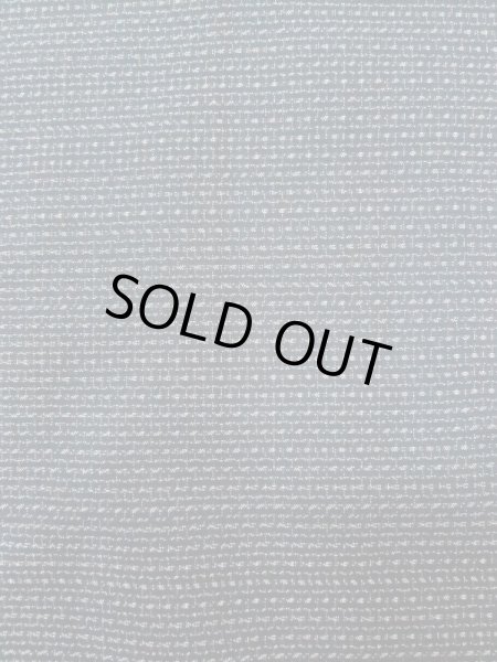 画像6: L0630O  男性用着物 男性用着物  シルク(正絹) 深い 緑み 紺, 幾何学模様 【中古】 【USED】 【リサイクル】 ★★★☆☆ (6)