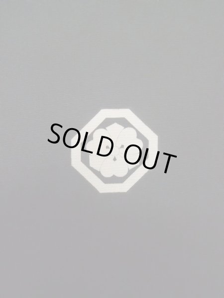 画像3: L0630W  男性用着物 男性用着物  シルク(正絹)   黒,  【中古】 【USED】 【リサイクル】 ★★★☆☆ (3)