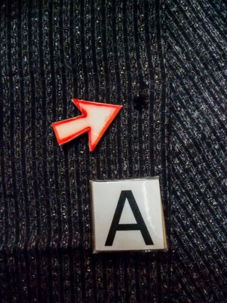 画像12: L0630Y  男性用着物 男性用着物  シルク(正絹)   黒, 縞 【中古】 【USED】 【リサイクル】 ★☆☆☆☆ (12)