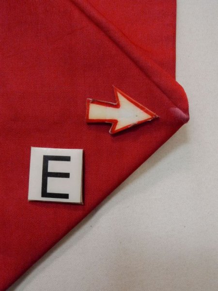 画像17: L0706J 名古屋帯 女性用着物 シルク(正絹)   赤色  【中古】 【USED】 【リサイクル】 ★☆☆☆☆ (17)