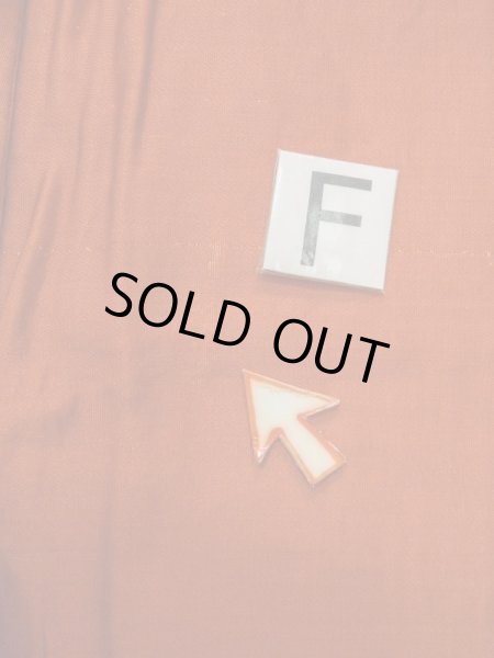 画像18: L0706U 名古屋帯 女性用着物 シルク(正絹)   赤色 唐花 【中古】 【USED】 【リサイクル】 ★★☆☆☆ (18)