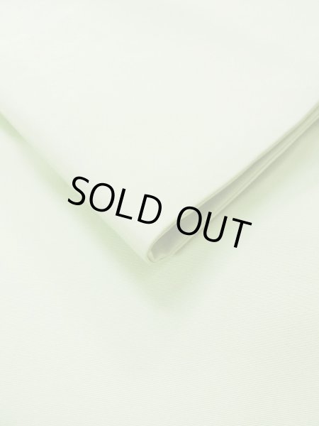 画像10: L0706V 名古屋帯 女性用着物 シルク（正絹） 淡い 薄い 黄緑色 梅 【中古】 【USED】 【リサイクル】 ★★★★☆ (10)