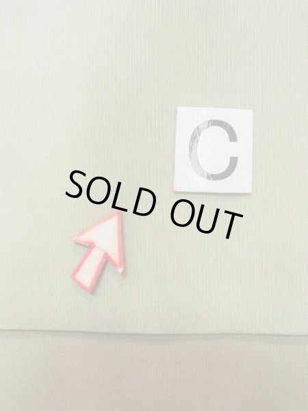 画像15: L0706Y 名古屋帯 女性用着物 シルク(正絹) 淡い 灰色がかった 黄緑色 ぼかし 【中古】 【USED】 【リサイクル】 ★★★☆☆ (15)