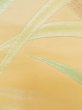画像6: L0707B 名古屋帯 女性用着物 シルク（正絹）  淡い 橙色 芝草 【中古】 【USED】 【リサイクル】 ★★★☆☆ (6)