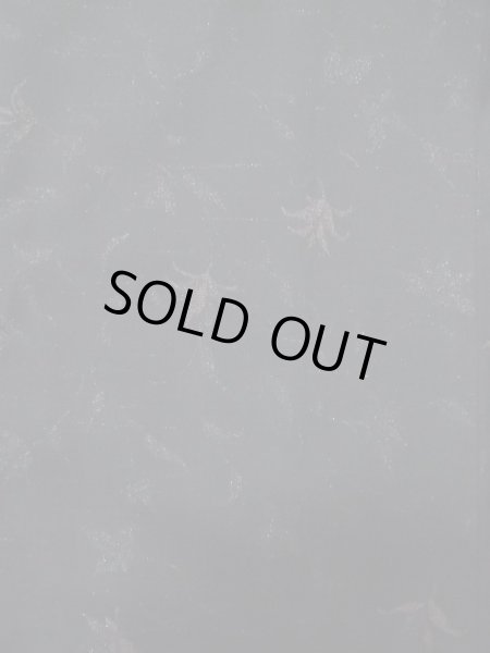 画像3: L0713A Mint  羽織 女性用着物  化繊   黒, 花 【中古】 【USED】 【リサイクル】 ★★★★☆ (3)