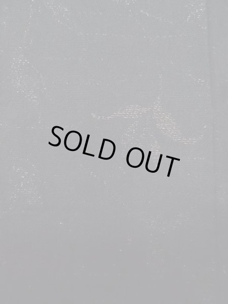 画像7: L0713A Mint  羽織 女性用着物  化繊   黒, 花 【中古】 【USED】 【リサイクル】 ★★★★☆ (7)