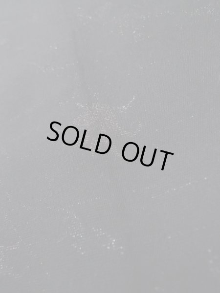 画像10: L0713A Mint  羽織 女性用着物  化繊   黒, 花 【中古】 【USED】 【リサイクル】 ★★★★☆ (10)