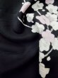 画像12: L0713B  羽織 女性用着物  シルク（正絹）   黒, 梅 【中古】 【USED】 【リサイクル】 ★★★☆☆ (12)