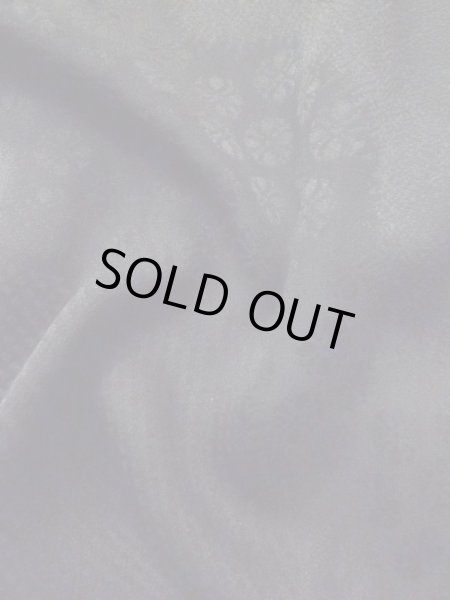 画像15: L0713D Mint  羽織 女性用着物  シルク(正絹)   黒, 唐花 【中古】 【USED】 【リサイクル】 ★★★★☆ (15)