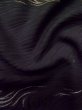 画像12: L0713L Mint  羽織 女性用着物  シルク（正絹）   黒, 波 【中古】 【USED】 【リサイクル】 ★★★★☆ (12)