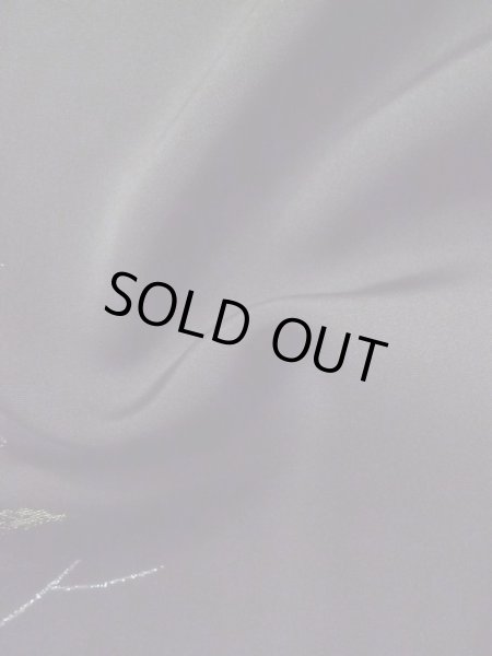 画像12: L0713P  羽織 女性用着物  シルク（正絹）   黒, 葉 【中古】 【USED】 【リサイクル】 ★★★☆☆ (12)