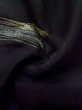 画像13: L0713T  羽織 女性用着物  化繊   黒, 流水 【中古】 【USED】 【リサイクル】 ★★★★☆ (13)